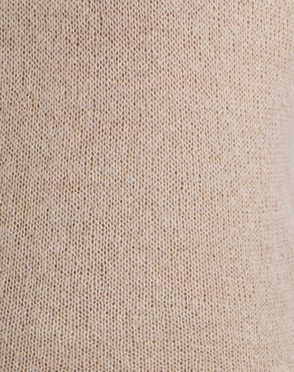 Ashla Top in Sheer Knit Beige