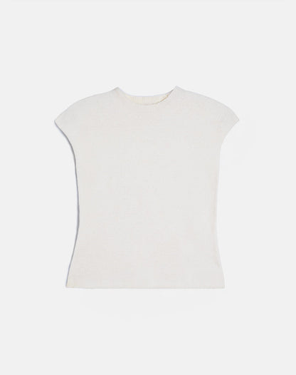 Hanuva Top in Knit Cream