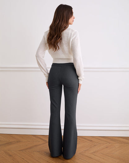 Malvinas Trouser in Tailoring Grey Stripe