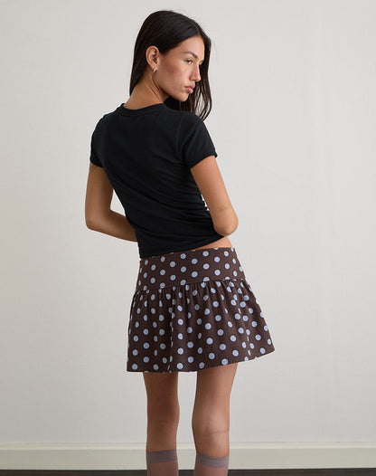 Sutin Tee in Black