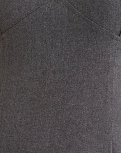 Thaif Mini Dress in Tailoring Charcoal